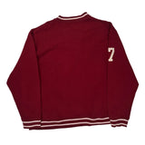 Polo Jeans Co. Polo By Ralph Lauren 1/4 Zip - 2XL Red Cotton