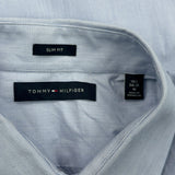 Tommy Hilfiger Slim Fit Shirt - Medium Blue Cotton