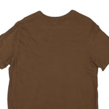 NIKE Mens Brown Air Force 1 Graphic T-Shirt M Short Sleeve Crew Neck Cotton