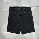 Avirex Graphic Denim Shorts - 38W 12L Gray Cotton