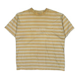 Guess Striped T-Shirt - XL White Cotton