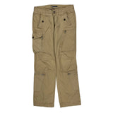 Ralph Lauren Cargo Trousers - 32W 30L Beige Cotton