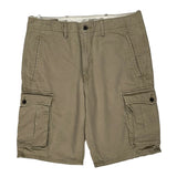 Levis Cargo Shorts - 34W 11L Khaki Cotton