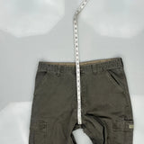 Wrangler Cargo Trousers - 38W 30L Grey Cotton