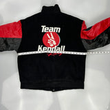 Team Kendall Racing Identity Graphic Varsity Jacket - XL Black Polyester