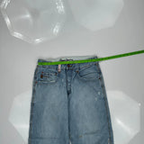 Embroidered Back Pockets Pepe Jeans Jeans - 32W 30L Light Wash Denim