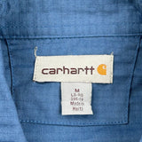 Mss Logo Carhartt Shirt - Medium Blue Cotton