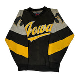 Iowa Galt Sand College Sweatshirt - Small Black Cotton Blend