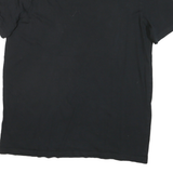 TOMMY HILFIGER Mens Black Crew Neck Short Sleeve T-Shirt XL Cotton Blend Classic