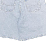COSMOS Womens Shorts Blue Denim UK 12 W30 Casual Cotton Summer