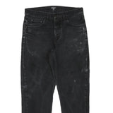CARHARTT Womens Black Cotton Blend Regular Fit Straight Leg Trousers W30 L28
