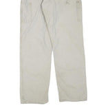 CARHARTT Mens Cotton Blend Beige Workwear Regular Straight Trousers W32 L32