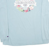 CHAMPION Mens Light Blue Colorado State Rams Long Sleeve Crew Neck T-Shirt XL