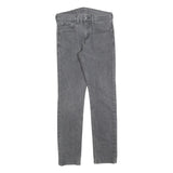 LEVI'S 508 Tapered Mens Jeans Grey Slim Tapered Denim Medium W28 L32 Cotton