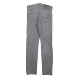 LEVI'S 508 Tapered Mens Jeans Grey Slim Tapered Denim Medium W28 L32 Cotton