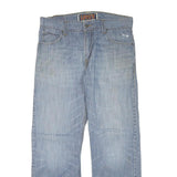 LEVI'S Mens Jeans Blue Regular Straight Denim Light W35 L30 Classic Zip Fly