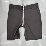 Dickies Chino Shorts - 36W 10L Gray Polyester Blend