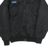 COLUMBIA Womens Black & Purple Reversible Jacket S Polyester Blend Zip Outdoor