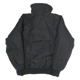 COLUMBIA Womens Black & Purple Reversible Jacket S Polyester Blend Zip Outdoor