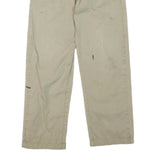 DICKIES Mens Regular Fit Beige Cotton Blend Zip Trousers W32 L30 Workwear Casual