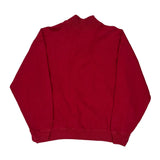 Starter 1/4 Zip - Large Red Cotton