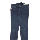 DIESEL Womens Jeans Blue Slim Skinny Denim Light W28 L32 Stylish Comfortable