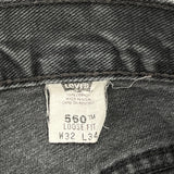 Levis Jeans - 30W 33L Grey Cotton