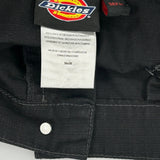 Dickies Cargo Trousers - 40W 30L Black Cotton Blend