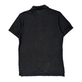 Levis Polo Shirt - Medium Black Cotton