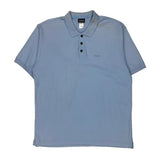 Patagonia Polo Shirt - Large Blue Cotton