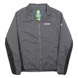 SHERPA Mens Grey Black Zip Jacket L Polyester Blend Outdoor Casual Insulated