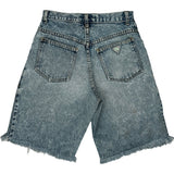Guess George's Marciano Vintage Denim Shorts - 27" Waist - Blue Cotton