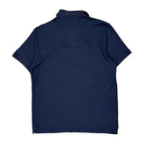 Custom Fit Tommy Hilfiger Polo Shirt - XL Navy Cotton Blend
