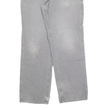 CARHARTT Mens Jeans Grey Loose Straight Denim Light W33 L31 Workwear Style