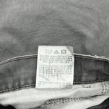 Wrangler Carpenter Shorts - 36W 10L Grey Cotton