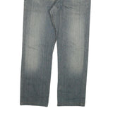 LEVI'S 501 Mens Jeans Blue Regular Straight Denim Light W33 L27 Classic Button