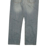 LEVI'S 501 Mens Jeans Blue Regular Straight Denim Light W33 L27 Classic Button