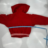 Raiders Butwin College Varsity Jacket - Medium Red Wool