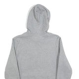 PUMA Mens Grey Hoodie S Cotton Blend Pullover Sweatshirt Sports Casual