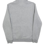 PUMA Mens Grey Hoodie S Cotton Blend Pullover Sweatshirt Sports Casual