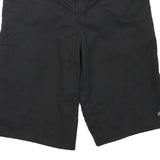 DICKIES Mens Black Casual Shorts M W32 Workwear Cotton Blend