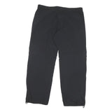 ADIDAS Womens Polyester Blend Black Regular Fit Straight Leg Trousers W36 L29