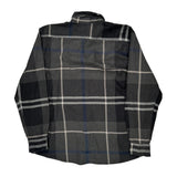 Barbour Shirt - Medium Black Cotton