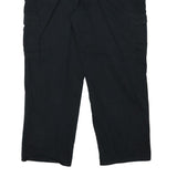 DICKIES Mens Cotton Blend Black Relaxed Cargo Trousers W40 L31 Workwear Utility