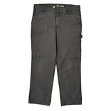 Relaxed Fit Carhartt Carpenter Pants - 34W 29L Gray Cotton