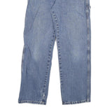 DICKIES Mens Regular Fit Straight Blue Denim Jeans Cotton Blend Zip W32 L30