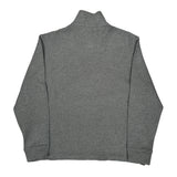 Polo By Ralph Lauren 1/4 Zip - Large Gray Cotton