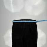 Unbranded Cord Trousers - 37″ Waist Black Corduroy