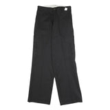 DICKIES Mens Regular Black Cargo Trousers W29 L31 Zip Polyester Blend Workwear