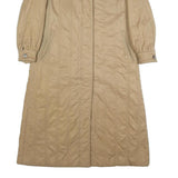 BOGNER Womens Beige Cotton Classic Jacket M Plain Button Closure Long Sleeve